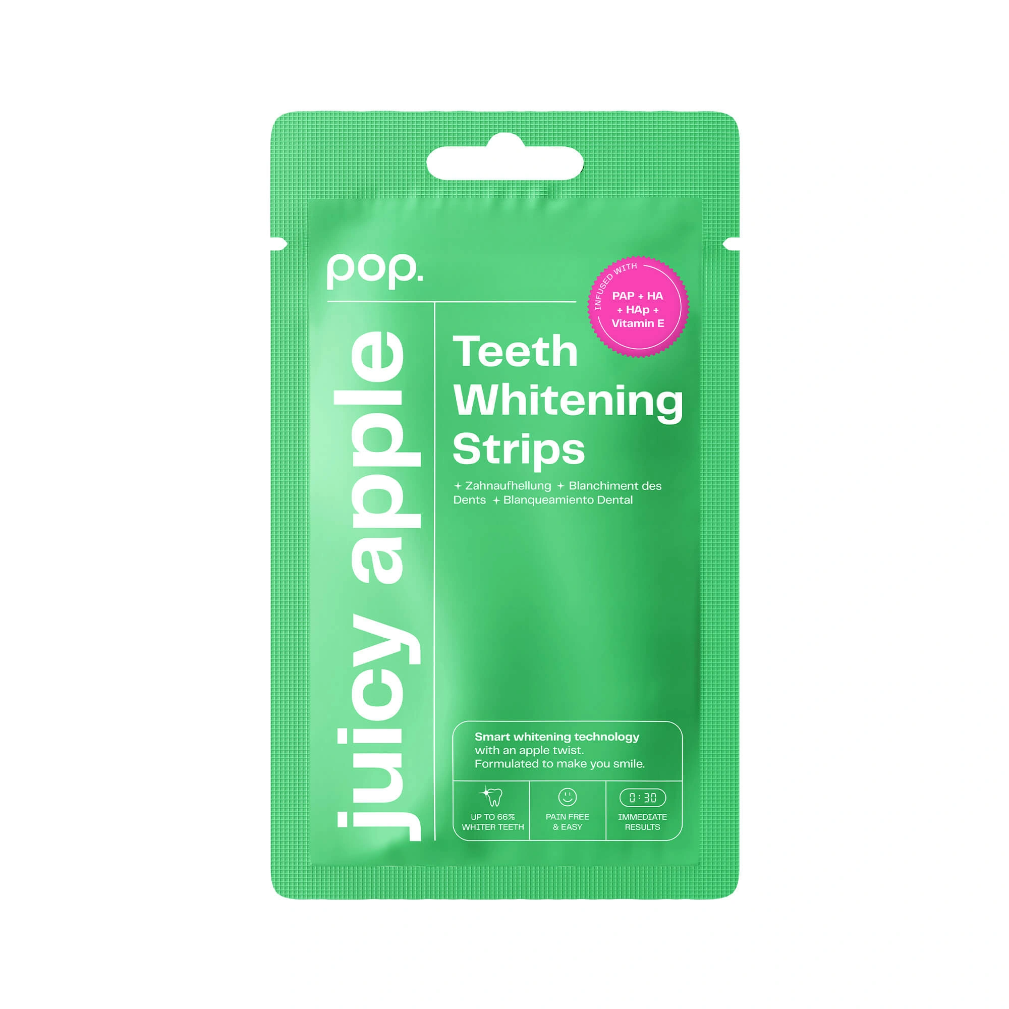 Pop "Juicy Apple" Teeth Whitening Strips