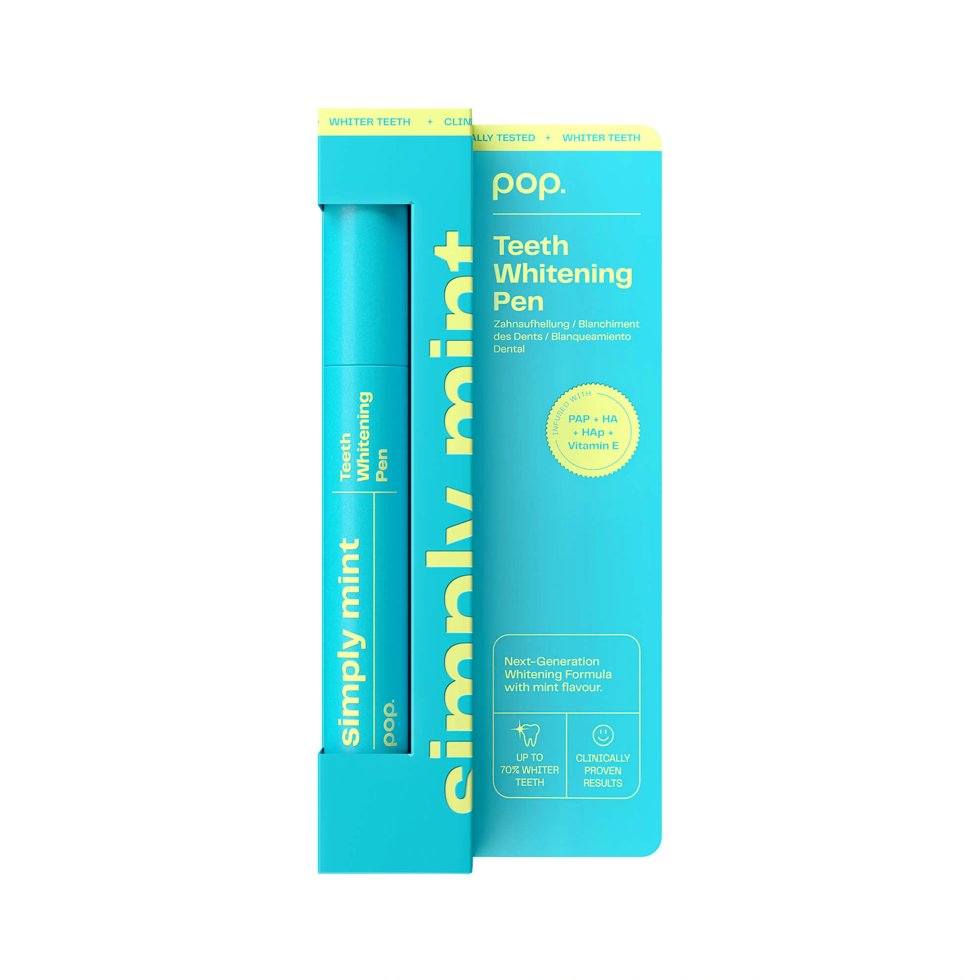 Pop Teeth Whitening Pen - Simply Mint